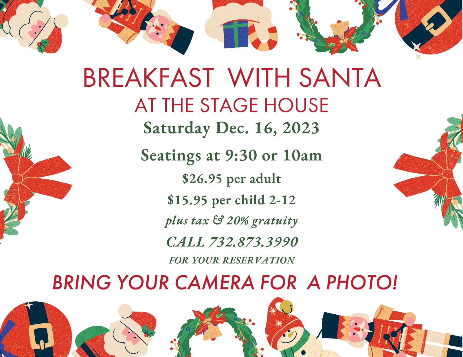 Breakfast with Santa at Somerset - December 16, 2023
